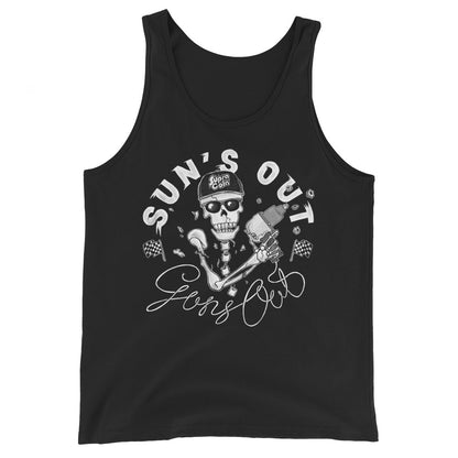SUN'S OUT GUNS OUT - Stevie Speed Tank Top
